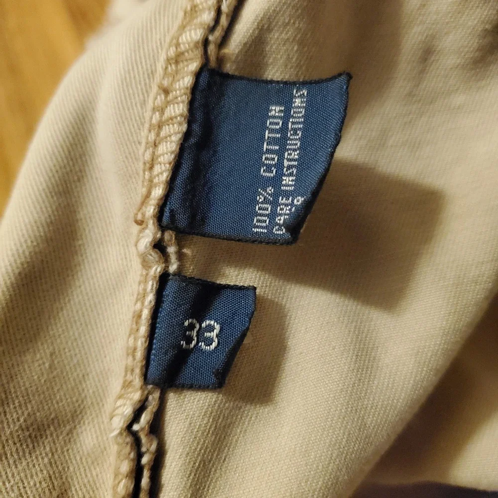 Vintage Polo Ralph Lauren Cargo Shorts Men‎ 33 Beige Preppy